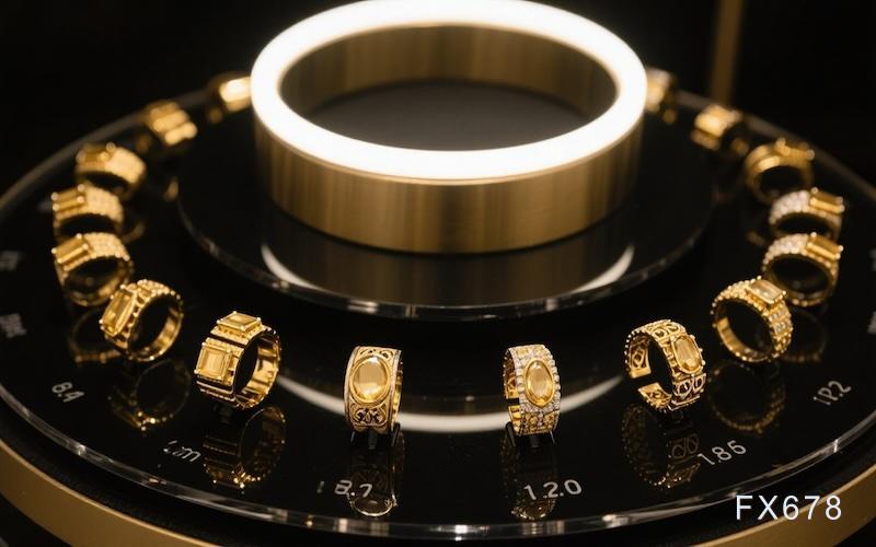 金价上涨逾1%触及四个月高位，市场关注关键阻力(图1)